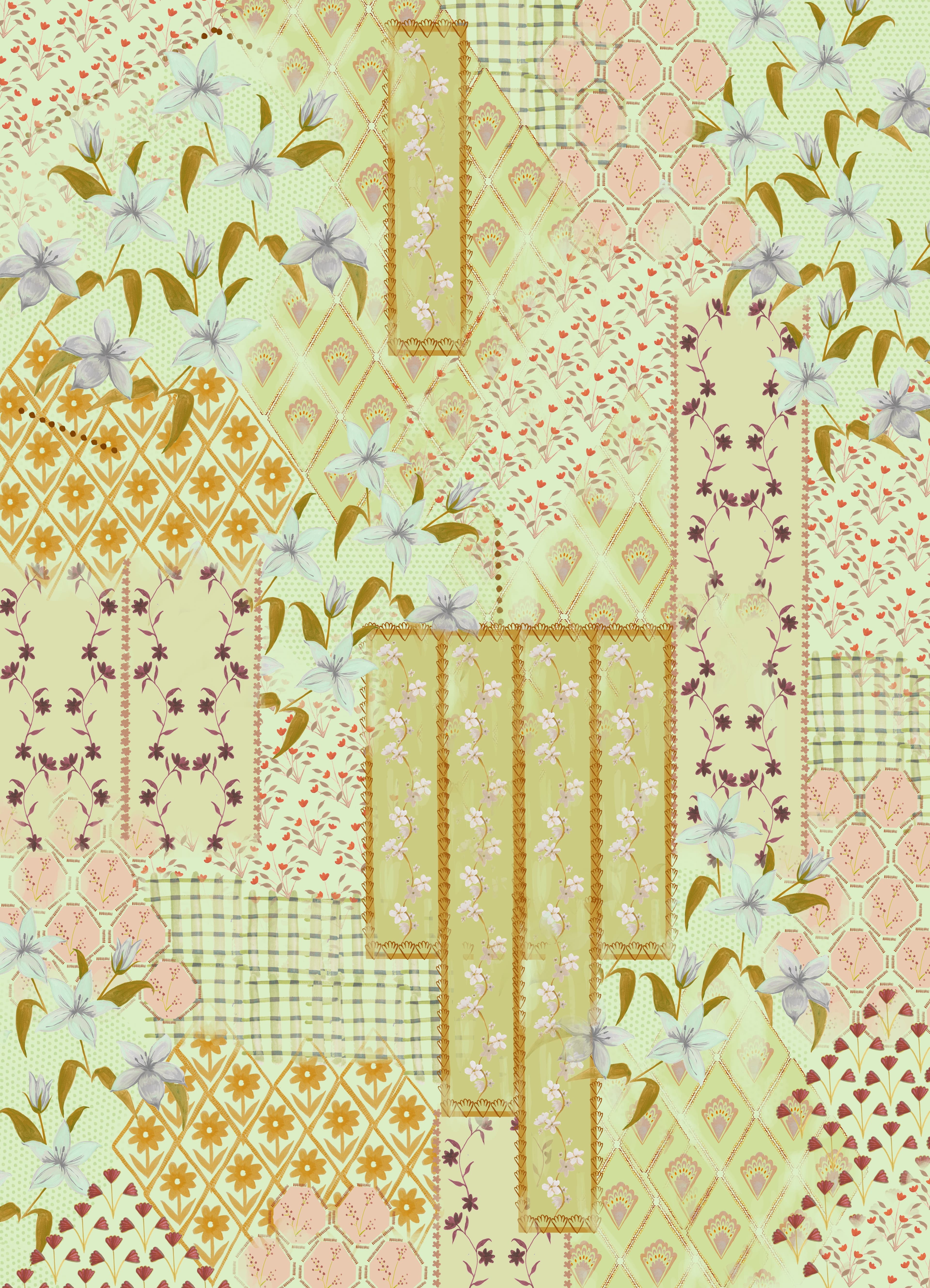 Patchwork textile design
