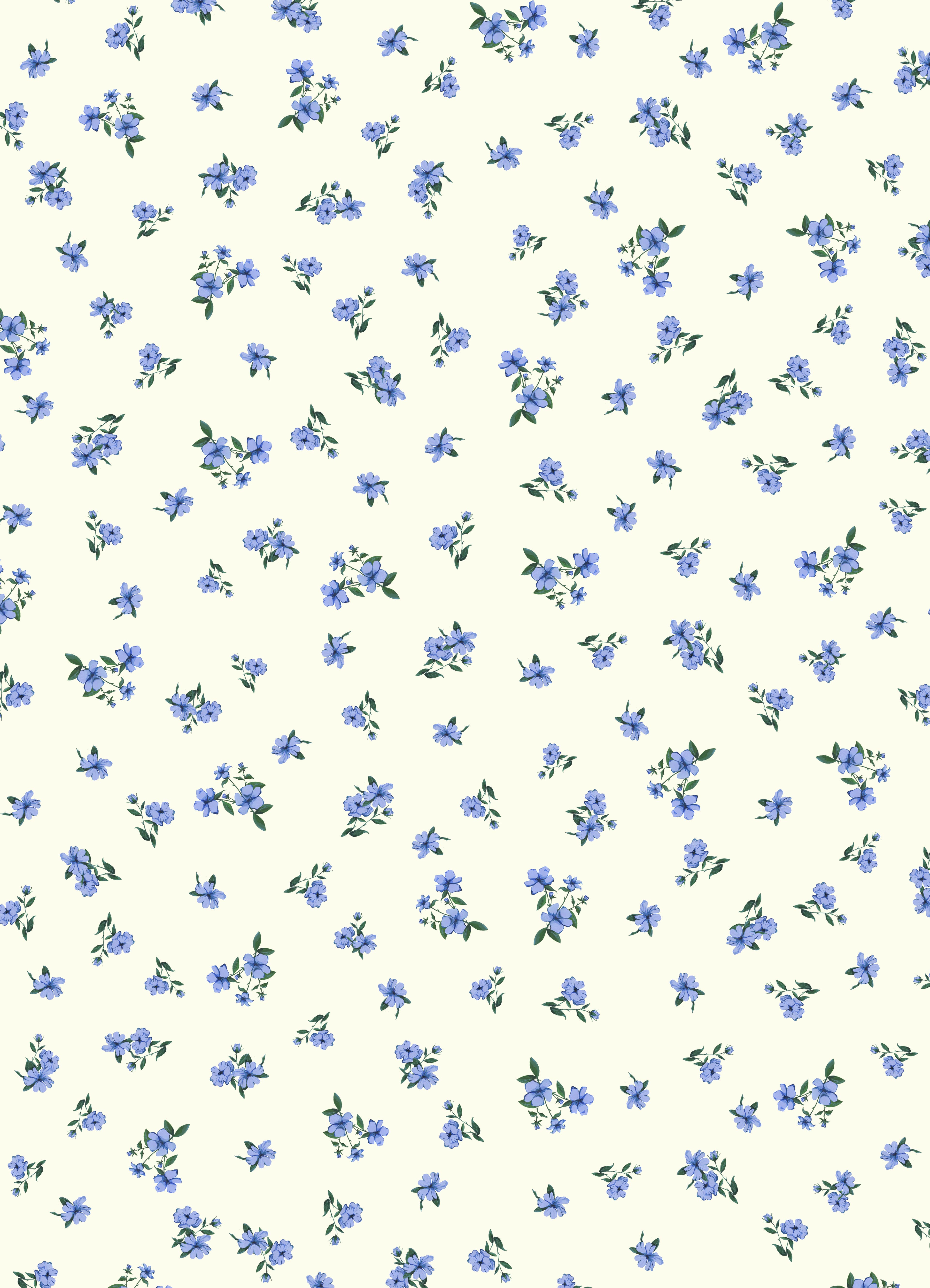 Ditsy floral pattern