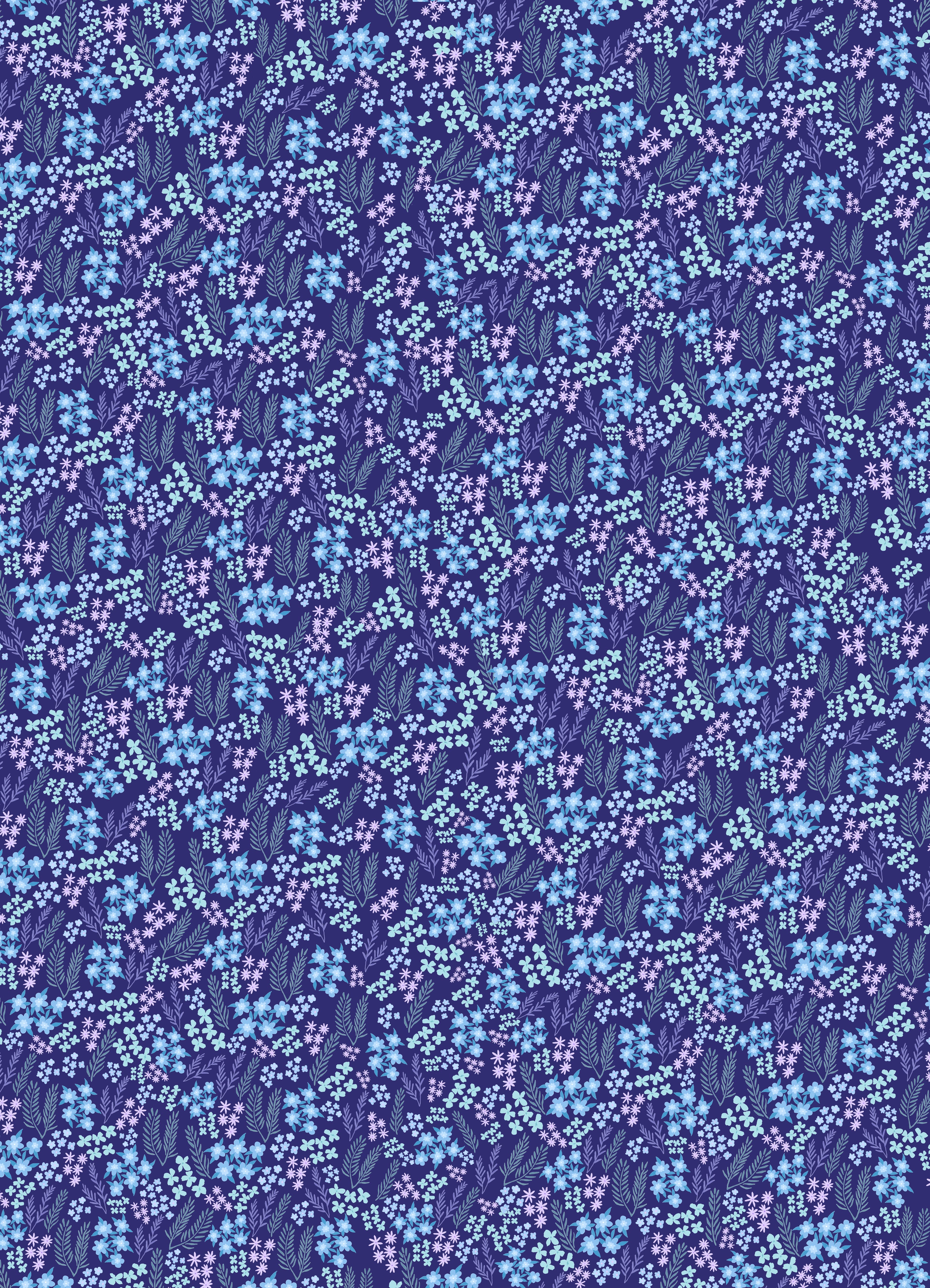 Ditsy floral pattern