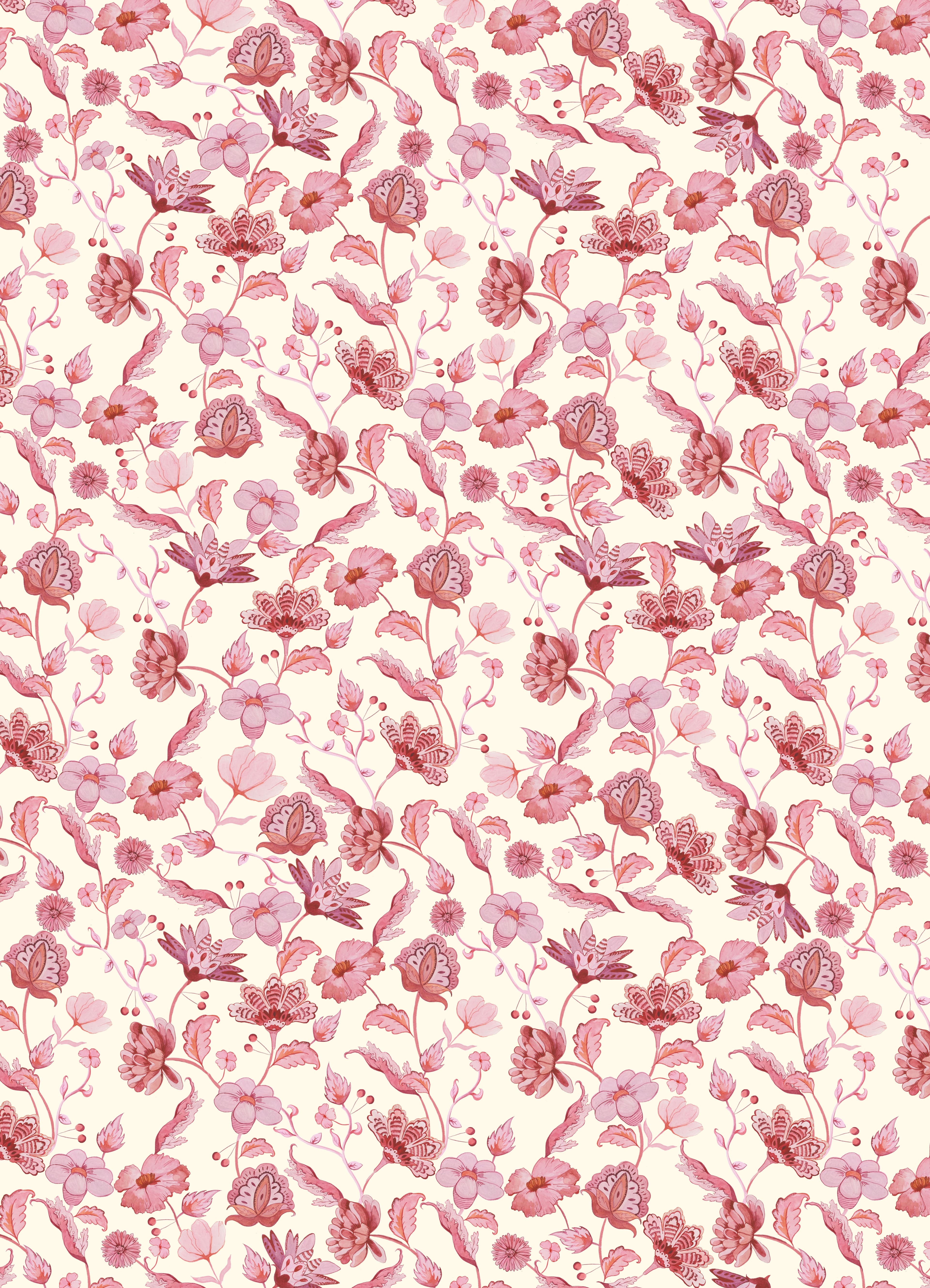 Floral chintz pattern