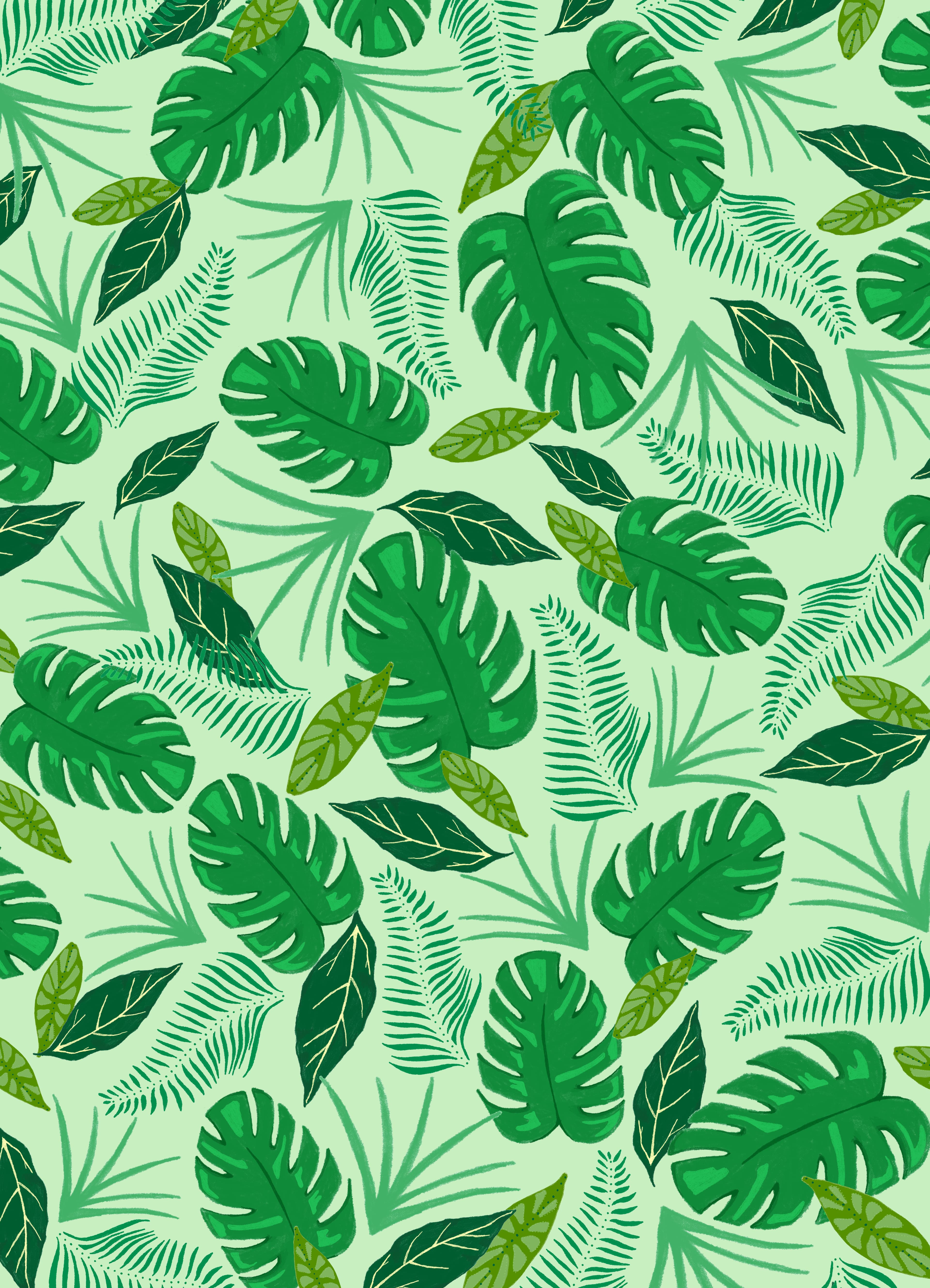 Tropical textile design