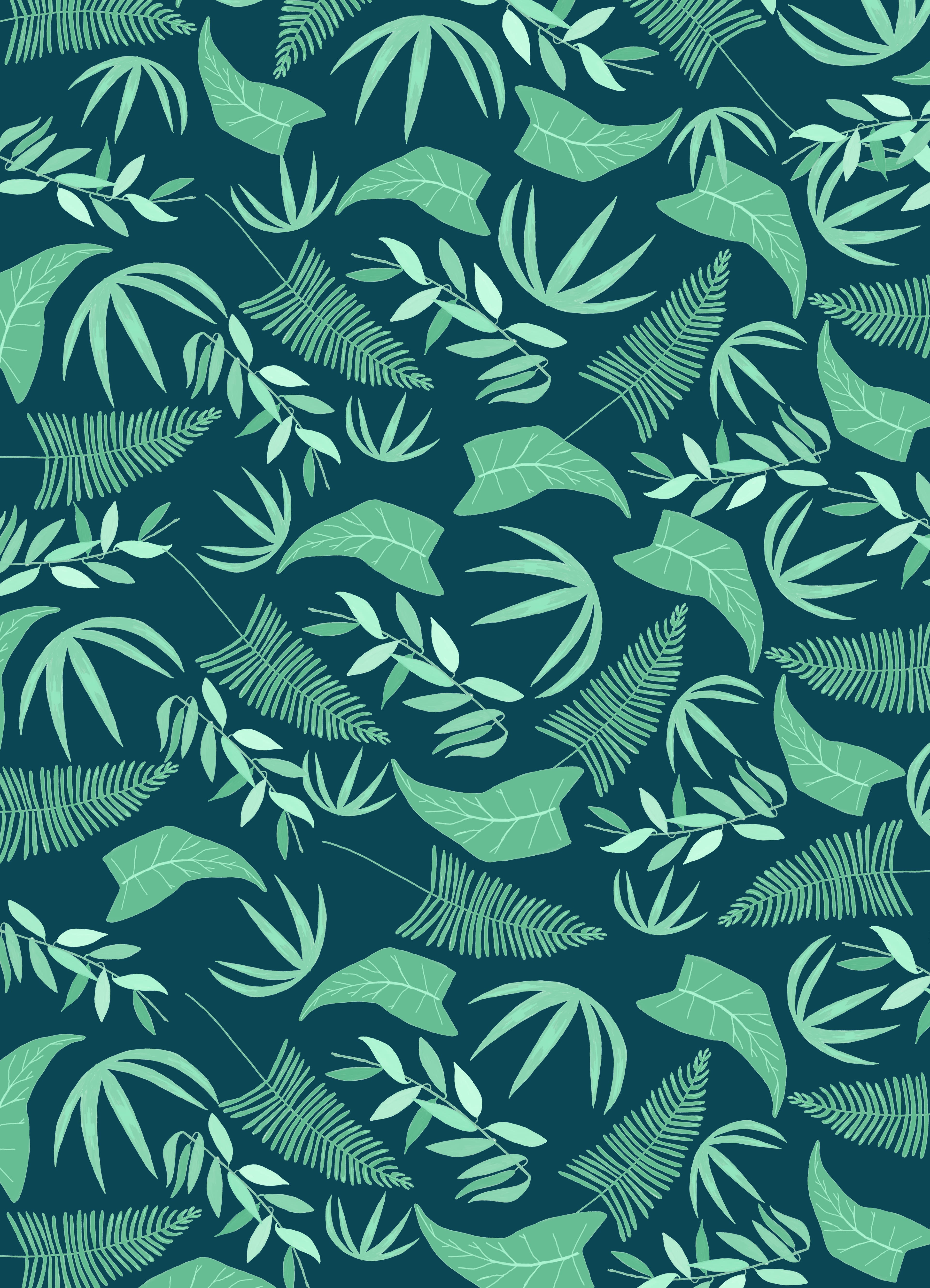 Tropical textile design